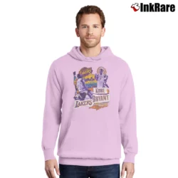 Men’s Kobe Bryant Tribute Graphic Pullover Hoodie in light pink | Cozy, Durable, Modern Fit