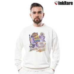 Men’s Kobe Bryant Tribute Graphic Crewneck Sweatshirt in white | Cozy Fabric, Clean Style