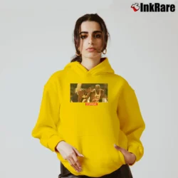 Women’s Kobe X Jordan Black Basketball Fan Cozy Hoodie in yellow | Warm, Structured, Stylish