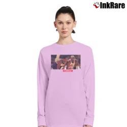 Women’s Kobe X Jordan Black Basketball Fan Long-Sleeve Top in light pink | Sleek, Versatile, All-Season