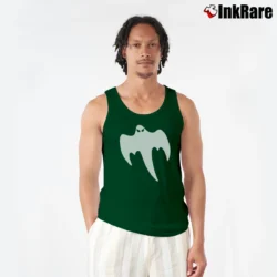 Men’s Koenigsegg Ghost Logo Tank Top in forest green | Breathable, Active-Friendly Design