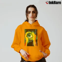 Women’s Koloa Rum Skull Graphic Tiki Cozy Hoodie in orange | Warm, Structured, Stylish
