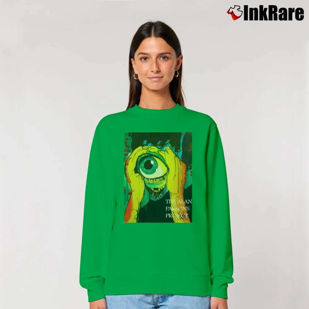 Women’s Koloa Rum Skull Graphic Tiki Relaxed Sweatshirt in irish green | Soft, Laid-Back Vibe