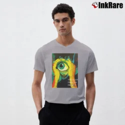 Men’s Koloa Rum Skull Graphic Tiki V-Neck Tee in sport grey | Sharp, Breathable, Everyday Staple