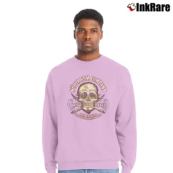 Men’s Koloa Rum Skull Island Graphic Crewneck Sweatshirt in light pink | Cozy Fabric, Clean Style