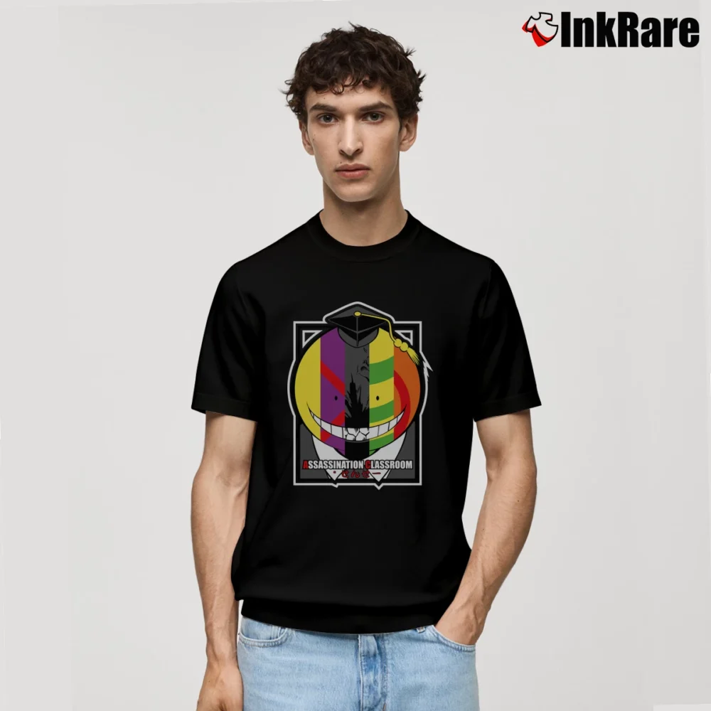 Men’s Koro Sensei Assassination Classroom Classic T-Shirt in black | Soft, Breathable Everyday Wear