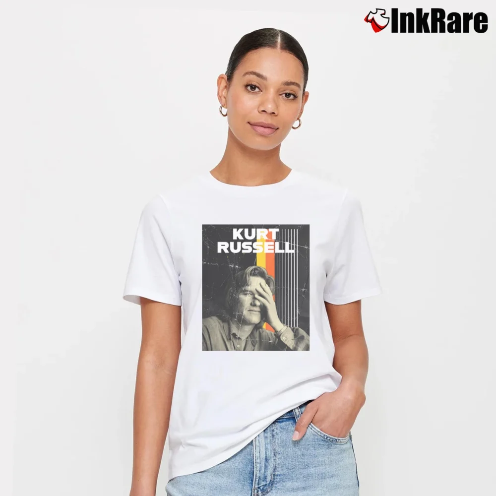 Women’s Kurt Russell 1951 Signature T-Shirt in white | Soft, Flattering Fit