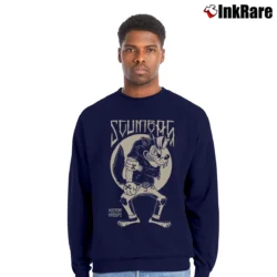 Men’s Kustom Kreeps Scumbag Crewneck Sweatshirt in navy | Cozy Fabric, Clean Style