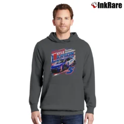 Men’s Kyle Larson 5 Car Pullover Hoodie in charcoal | Cozy, Durable, Modern Fit