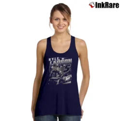 Women’s Kyle Larson Burnout Tank Top in navy | Lightweight, Movement-Friendly
