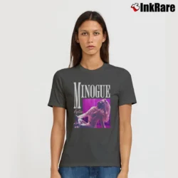 Women’s kylie minogue retro pop music Signature T-Shirt in charcoal | Soft, Flattering Fit