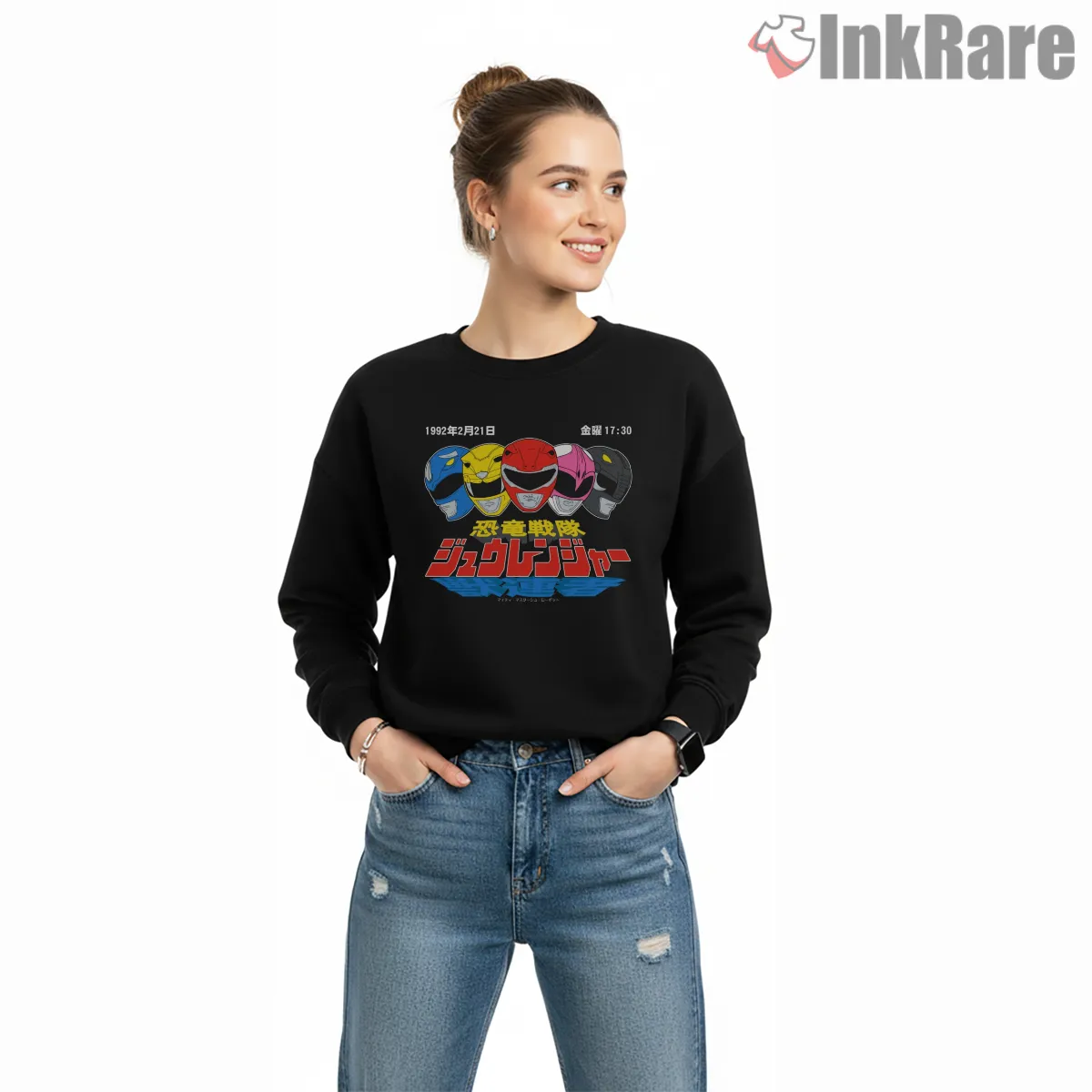 Kyoryu Sentai Zyuranger Retro Helmet Lineup Shirt Kyoryu Sentai Zyuranger Retro Helmet Lineup Shirt on graphic shirt for women graphic tee