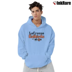 Men’s la crosse catbirds for CBA Basketball Nostalgia Pullover Hoodie in light blue | Cozy, Durable, Modern Fit