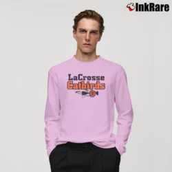 Men’s la crosse catbirds for CBA Basketball Nostalgia Long-Sleeve Shirt in light pink | Sleek, Lightweight, Year-Round Wear