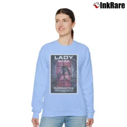 Women’s Lady Gaga Chromatica Relaxed Sweatshirt in light blue | Soft, Laid-Back Vibe