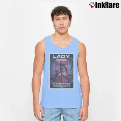 Men’s Lady Gaga Chromatica Tank Top in light blue | Breathable, Active-Friendly Design