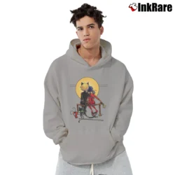 Men’s Ladybug Rockwell - Ladybug & Cat Noir Pullover Hoodie in sport grey | Cozy, Durable, Modern Fit