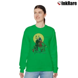 Women’s Ladybug Rockwell - Ladybug & Cat Noir Relaxed Sweatshirt in irish green | Soft, Laid-Back Vibe