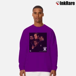 Men’s Lakers Deathrow Style Long-Sleeve Shirt in purple | Sleek, Lightweight, Year-Round Wear