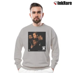 Men’s Lakers Deathrow Style Crewneck Sweatshirt in sport grey | Cozy Fabric, Clean Style