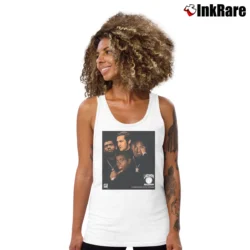 Women’s Lakers Deathrow Style Tank Top in white | Lightweight, Movement-Friendly