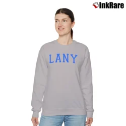 Women’s Lany Varsity Graphic Relaxed Sweatshirt in sport grey | Soft, Laid-Back Vibe
