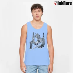 Men’s Las Vegas Raiders Boba Fett Star Wars NFL Tank Top in light blue | Breathable, Active-Friendly Design