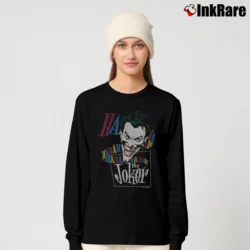 Women’s Laughing Joker 1987 Dc Comics Long-Sleeve Top in black | Sleek, Versatile, All-Season