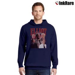 Men’s Law And Order Elliot Stabler Pullover Hoodie in navy | Cozy, Durable, Modern Fit