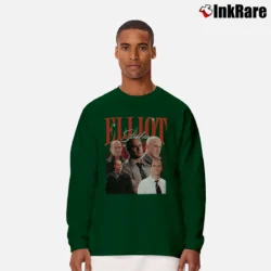 Men’s Law And Order Elliot Stabler Long-Sleeve Shirt in forest green | Sleek, Lightweight, Year-Round Wear
