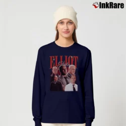Women’s Law And Order Elliot Stabler Long-Sleeve Top in navy | Sleek, Versatile, All-Season