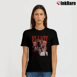 Women’s Law And Order Elliot Stabler Signature T-Shirt in black | Soft, Flattering Fit