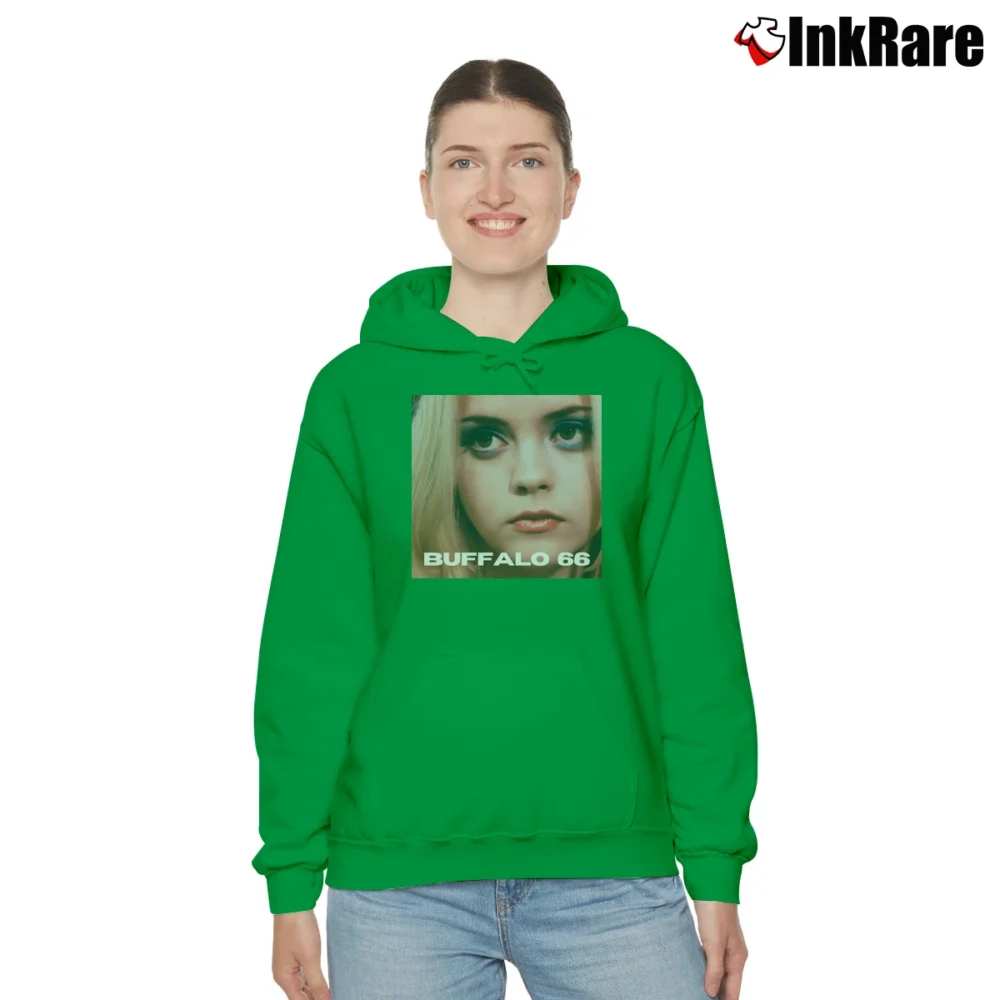 Women’s Layla Buffalo 66 Christina Ricci Cozy Hoodie in irish green | Warm, Structured, Stylish
