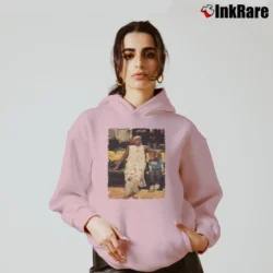 Women’s LeBron James And Bronny James Cozy Hoodie in light pink | Warm, Structured, Stylish