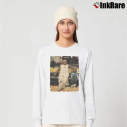 Women’s LeBron James And Bronny James Long-Sleeve Top in white | Sleek, Versatile, All-Season