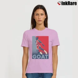 Women’s lebron james goat nba legend basketball king fan Signature T-Shirt in light pink | Soft, Flattering Fit