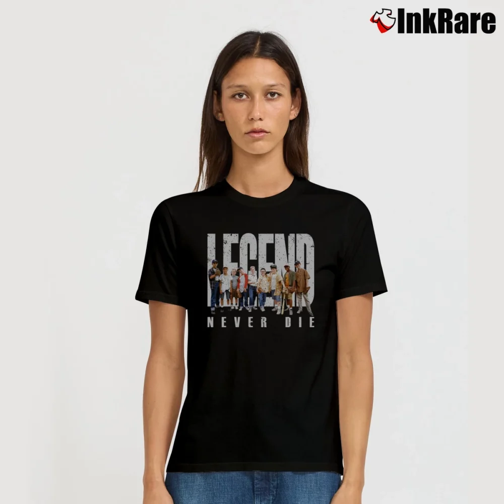 Women’s Legend Never Die The Sandlot Signature T-Shirt in black | Soft, Flattering Fit