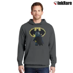 Men’s Lego Batman Movie Graphic Pullover Hoodie in charcoal | Cozy, Durable, Modern Fit