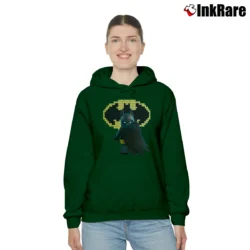 Women’s Lego Batman Movie Graphic Cozy Hoodie in forest green | Warm, Structured, Stylish