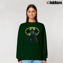 Women’s Lego Batman Movie Graphic Relaxed Sweatshirt in forest green | Soft, Laid-Back Vibe