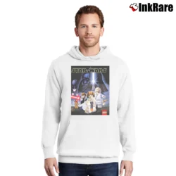 Men’s Lego Star Wars Graphic Pullover Hoodie in white | Cozy, Durable, Modern Fit