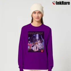 Women’s Lego Star Wars Graphic Long-Sleeve Top in purple | Sleek, Versatile, All-Season