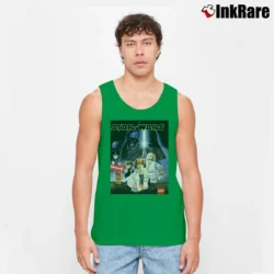 Men’s Lego Star Wars Graphic Tank Top in irish green | Breathable, Active-Friendly Design
