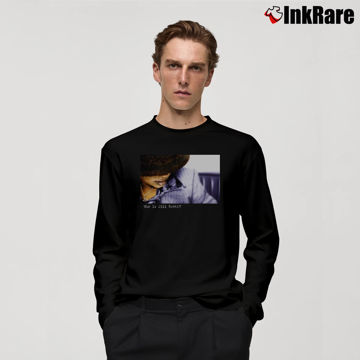 Men’s Leisure Raglane Long-Sleeve Shirt in black | Sleek, Lightweight, Year-Round Wear