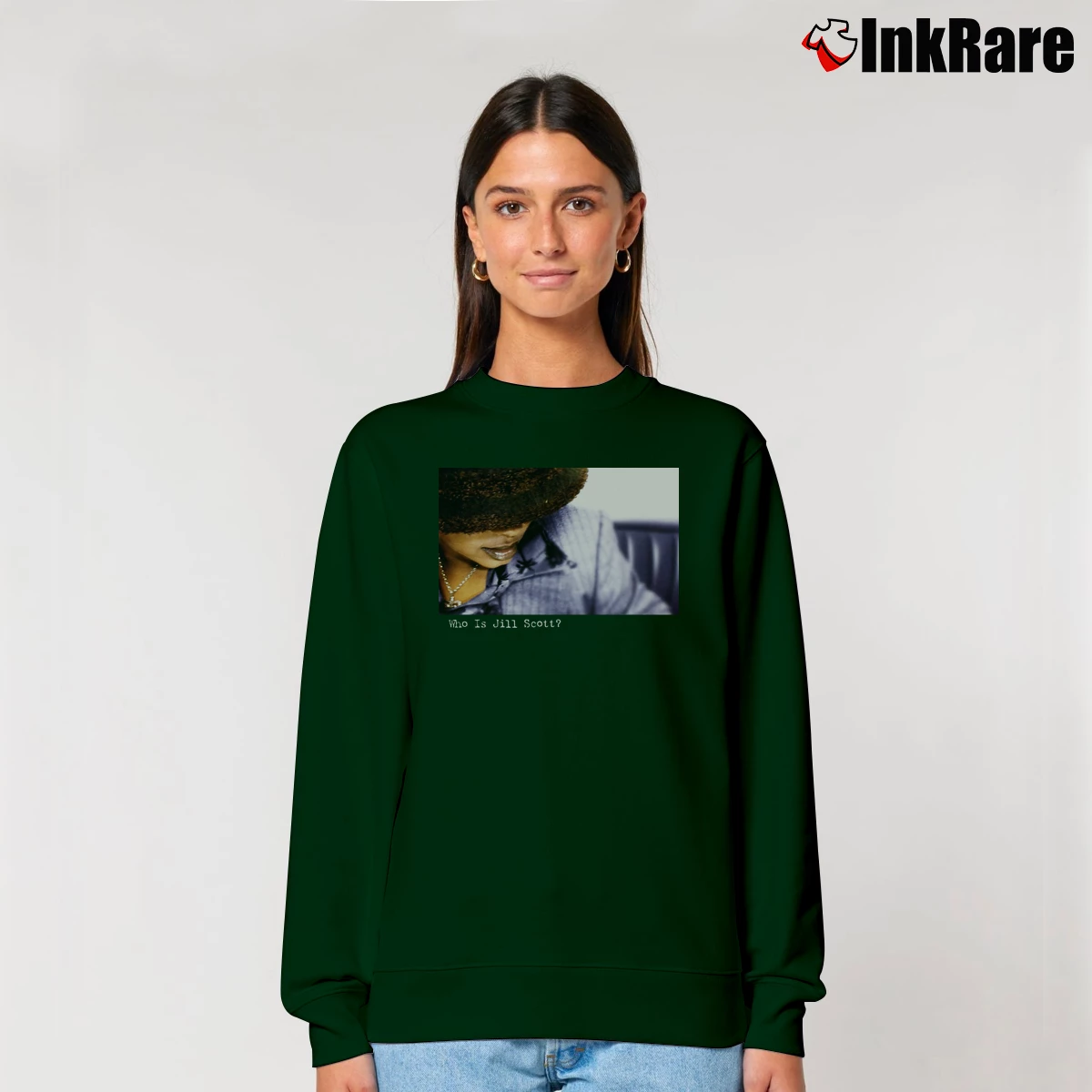 Women’s Leisure Raglane Relaxed Sweatshirt in forest green | Soft, Laid-Back Vibe