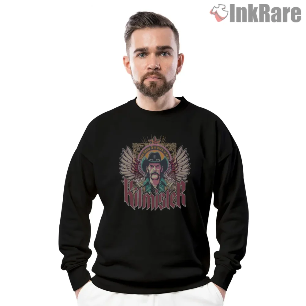 Lemmy Kilmister Winged Motorhead Legend Crest Shirt on graphic shirt for men graphic tee