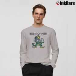 Men’s Leprechaun House Of Pain Long-Sleeve Shirt in sport grey | Sleek, Lightweight, Year-Round Wear
