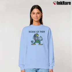Women’s Leprechaun House Of Pain Relaxed Sweatshirt in light blue | Soft, Laid-Back Vibe