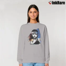 Women’s Les Miserables Broadway Musical Relaxed Sweatshirt in sport grey | Soft, Laid-Back Vibe