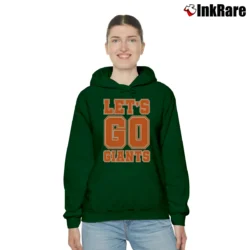 Women’s Let's Go Giants New York Giants Cozy Hoodie in forest green | Warm, Structured, Stylish